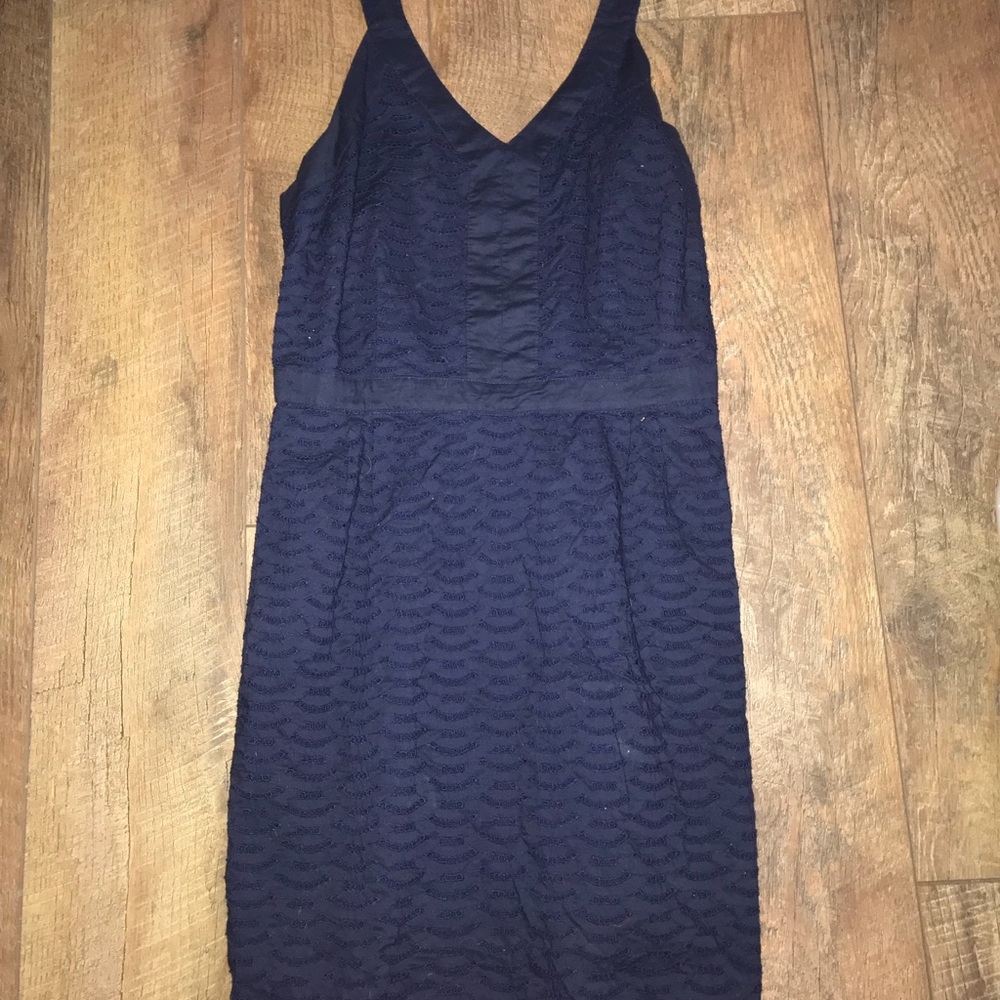 Navy blue sun dress